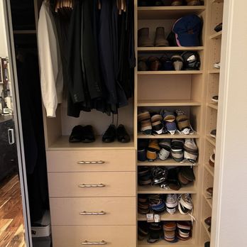 Closet Factory - Primary closet - Home Organization Near Me - san diego, California