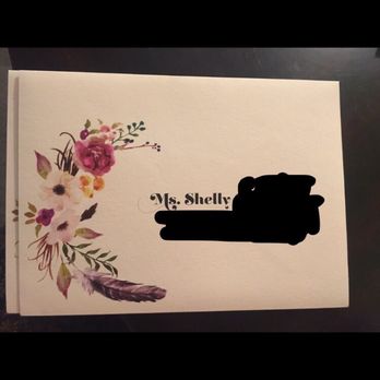Fleming's Printed Affair - Fleming's printed in house to match my bridal shower invites perfectly! - Printing Services Near Me - Oakland, California