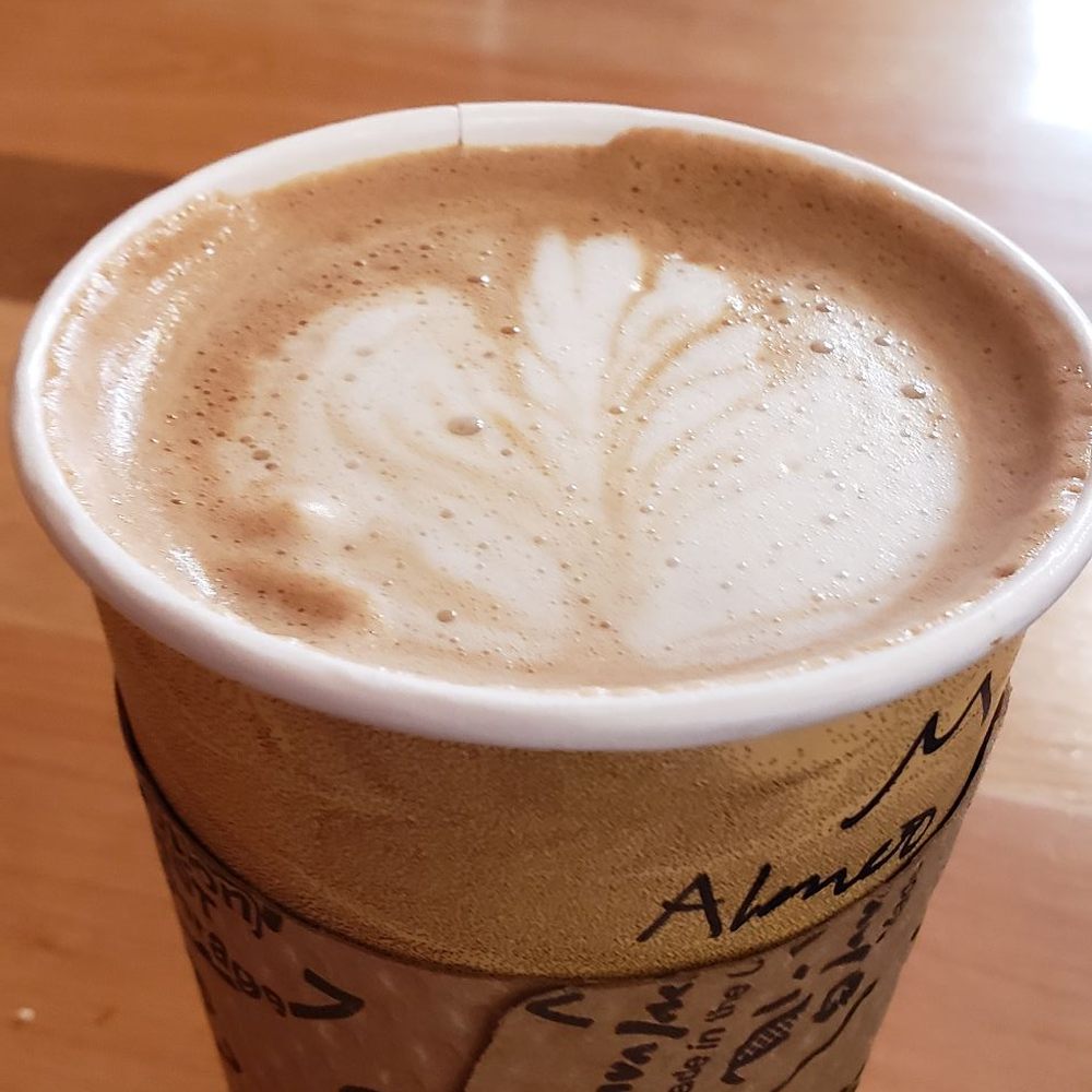 Old Town Coffee & Chocolates - Mocha with almond milk and a little bit of habanero syrup! - Coffee & Tea Near Me - Eureka, California Old Town Coffee & Chocolates - Mocha with almond milk and a little bit of habanero syrup! - Coffee & Tea Near Me - Eureka, California