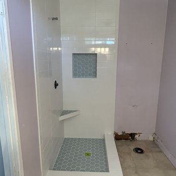 Pacific Coast Tile Installation - Wow! What a difference! - Tiling Near Me Pacific Coast Tile Installation - Wow! What a difference! - Tiling Near Me