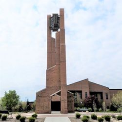 Rice Bell Tower - Taylor University - Rice Bell Tower on the Taylor University campus