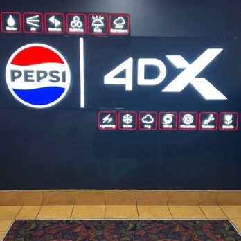 Regal City North - 4DX sign - Cinema Near Me - Chicago, Illinois