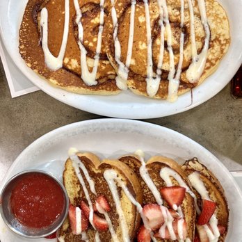 Turning Point - Cinnamon Roll Pancakes and Strawberry Cheesecake - Breakfast & Brunch Near Me - Hoboken, New Jersey Turning Point - Cinnamon Roll Pancakes and Strawberry Cheesecake - Breakfast & Brunch Near Me - Hoboken, New Jersey