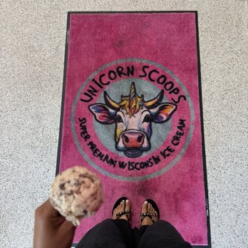 Unicorn Scoops - Chocolate chip oatmeal cookie, vegan oat cream, kids scoop - Ice Cream & Frozen Yogurt Near Me - Lake Mary, Florida