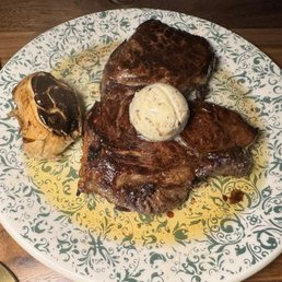 Prime Delmonico Ribeye with Black Truffle Butter Prime Delmonico Ribeye with Black Truffle Butter