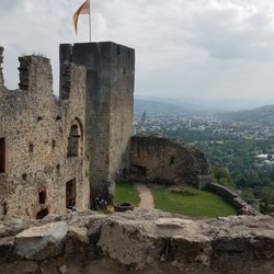 Burg Rötteln - Castle walls.
