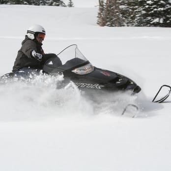 Red Pine Adventures - Tearin up some pow! - Horseback Riding Near Me - Park City, Utah