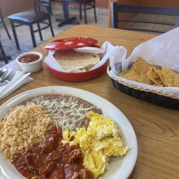 Ana's Kitchen - Chile Colorado and Eggs (SPICY Plate )  I'm Mexican so not spicy to me , amazing dish - Mexican Near Me - Glendale, California