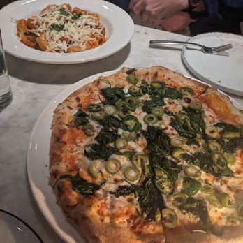 Birba - braised greens pizza - actually nice and spicy - Pizza Near Me - Palm Springs, California Birba - braised greens pizza - actually nice and spicy - Pizza Near Me - Palm Springs, California