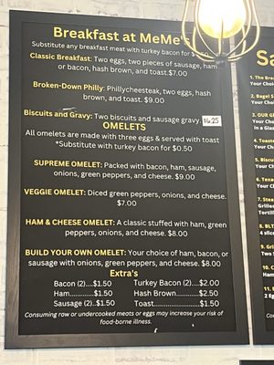 Menu photo 2 MeMe’s Cafe And Breakfast St. Peters, MO