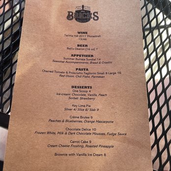 The Bricks Pizzeria - The Brick's specials today. - Pizza Near Me - Grosse Pointe Park, Michigan