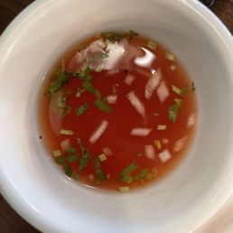 The salsa...mostly tomato water