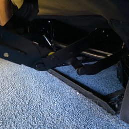 This is the metal that bent.