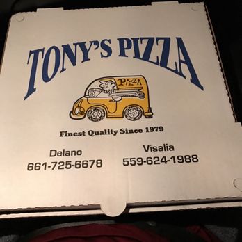 Tony's Pizza - Visalia - I am the biggest fan of this place! - Pizza Near Me - Visalia, California