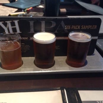 Yard House - 6 pack sampler! I got the IPA sampler! - New American Near Me - West Nyack, New York Yard House - 6 pack sampler! I got the IPA sampler! - New American Near Me - West Nyack, New York