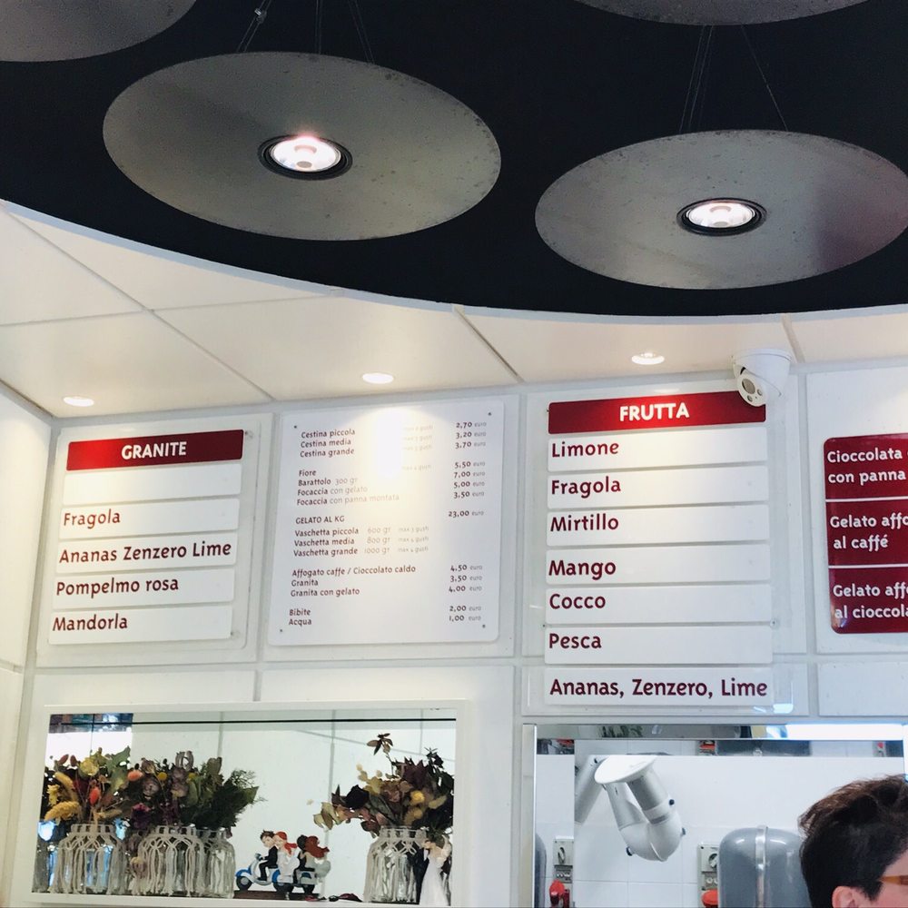 Cremeria Funivia - Menu - Ice Cream & Frozen Yogurt Near Me - Bologna, BO Cremeria Funivia - Menu - Ice Cream & Frozen Yogurt Near Me - Bologna, BO