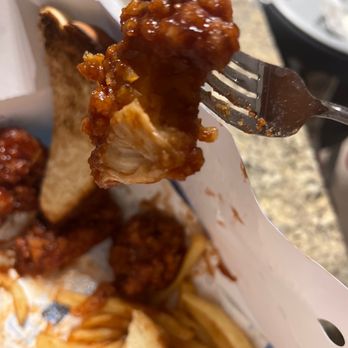 Dairy Queen Grill & Chill - How the strips are already ripped apart if I wanted nuggets I would of went somewhere else - Burgers Near Me - Mastic, New York