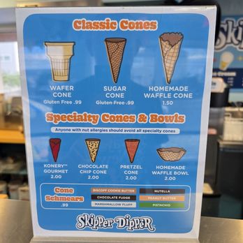 Skipper Dipper - Cone Types - Ice Cream & Frozen Yogurt Near Me - Long Beach Township, New Jersey Skipper Dipper - Cone Types - Ice Cream & Frozen Yogurt Near Me - Long Beach Township, New Jersey