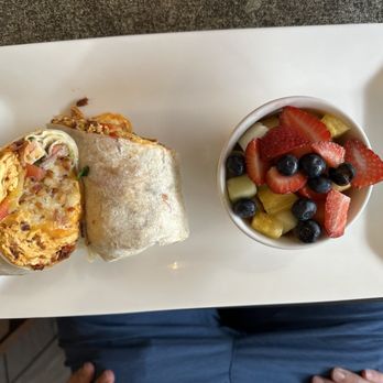 Rocky's Cafe - Chorizo breakfast burrito - Breakfast & Brunch Near Me - Seaside, California