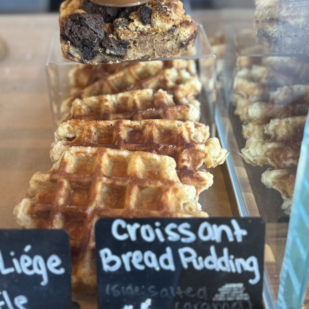 Glutenus Maximus Bakehouse - Croissant Bread Pudding and Waffles - Bakeries Near Me - Vista, California