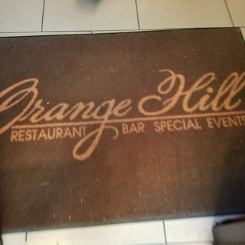 Orange Hill Restaurant & Events - Orange Hill Floor Mat - Steakhouses Near Me - Orange, California