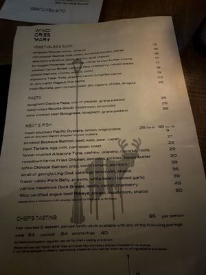Menu photo 1 Wind Cries Mary Victoria, BC Menu photo 1 Wind Cries Mary Victoria, BC