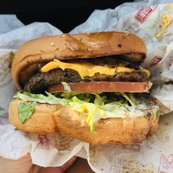 Habit Burger & Grill - Charburger with cheese - Burgers Near Me - San Marcos, California