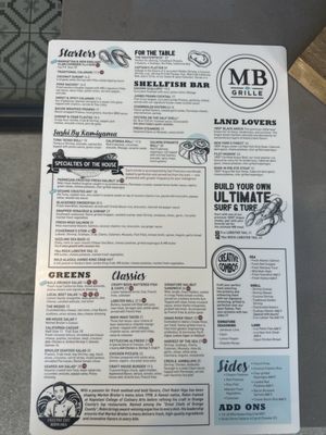 Menu photo 4 Mb Grille Torrance, CA Menu photo 4 Mb Grille Torrance, CA