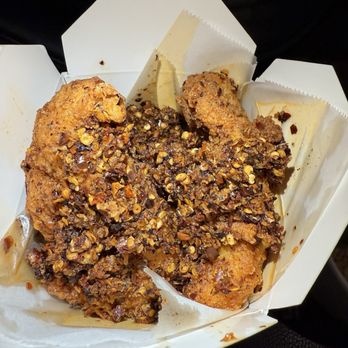 Chris P Kitchen - Chicken 4 pcs JUMBO ChrisP TENDERS (tossed in Chili Oil) - Chicken Wings Near Me - Santa Ana, California