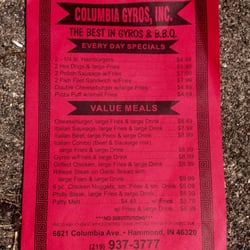 Columbia Gyros