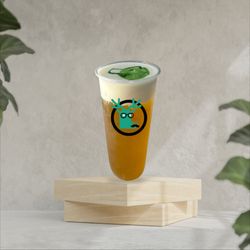 Mc BOBA - Espresso Fresh Brew Jasmine green tea with cheezo foam
