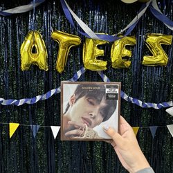 Kpop Nara - Nyc Koreatown - ATEEZ hello82 popup event, Golden Hour album- Mingi digipack