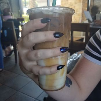 Star Nails - Super happy with my black and galaxy stiletto nails! - Nail Salons Near Me - San Marcos, California Star Nails - Super happy with my black and galaxy stiletto nails! - Nail Salons Near Me - San Marcos, California