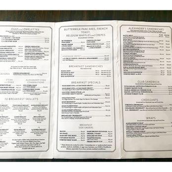 Alexander’s Restaurant - Menu @ Alexander's Restaurant. (Western Ave/Montrose Ave) New Second Location! Breakfast/Lunch.Quick Nice Service & Good Food. Cool! - Breakfast & Brunch Near Me - Chicago, Illinois Alexander’s Restaurant - Menu @ Alexander's Restaurant. (Western Ave/Montrose Ave) New Second Location! Breakfast/Lunch.Quick Nice Service & Good Food. Cool! - Breakfast & Brunch Near Me - Chicago, Illinois