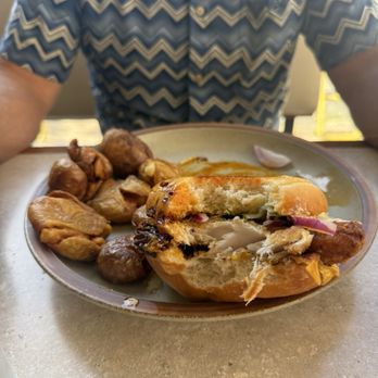 Uncle Wolfie’s Breakfast Tavern - chili crisp fish sandwich - Breakfast & Brunch Near Me - Milwaukee, Wisconsin
