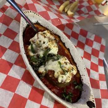 Parry's Pizzeria & Taphouse - South Street Meatball Bake - Pizza Near Me - Webster, Texas Parry's Pizzeria & Taphouse - South Street Meatball Bake - Pizza Near Me - Webster, Texas
