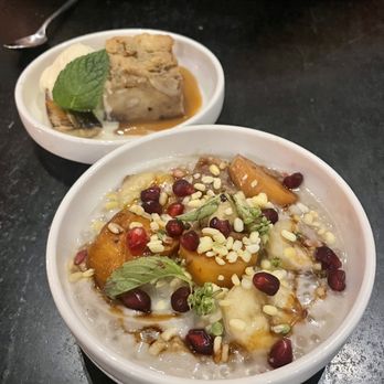 Lily - Baked Banana Pudding: 4/5 - Familiar Tapioca Coconut Che: 5/5 - Unique! Loved the basil and pomegranate. So many interesting textures - Vietnamese Near Me - San Francisco, California