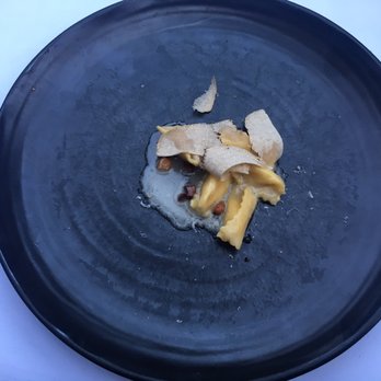 Spago - Agnolotti with Shaved summer truffles - New American Near Me - Beverly Hills, California Spago - Agnolotti with Shaved summer truffles - New American Near Me - Beverly Hills, California