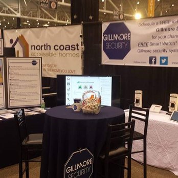 Gillmore Security Systems - Gillmore Security booth at the Cleveland IX Center Home and Garden Show. - Security Systems Near Me - Bedford, Ohio Gillmore Security Systems - Gillmore Security booth at the Cleveland IX Center Home and Garden Show. - Security Systems Near Me - Bedford, Ohio