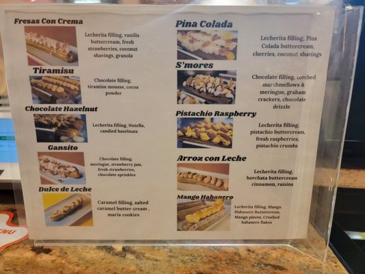 Menu photo 8 La Niña Churreria Troy, MI