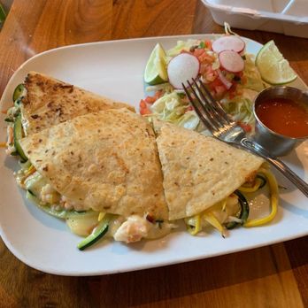 Agave Mexican Cuisine - shrimp quesadilla - Mexican Near Me - Chadds Ford, Pennsylvania