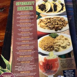 Blue Agave Mexican Restaurant - Updated Menu