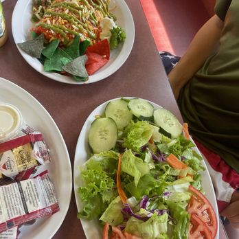 Primo Burgers No 6 - Chicken burrito salad on the side - Burgers Near Me - Palmdale, California