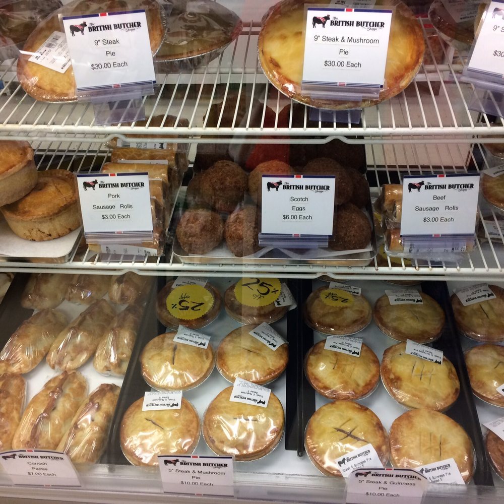 The British Butcher Shoppe - Meat Pies! - Meat Shops Near Me - North Vancouver, British Columbia The British Butcher Shoppe - Meat Pies! - Meat Shops Near Me - North Vancouver, British Columbia