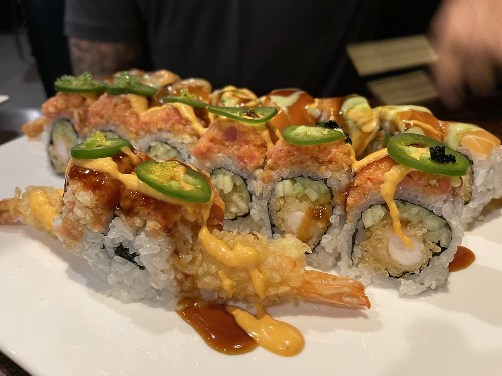 Food from Sakura Japanese Steak House