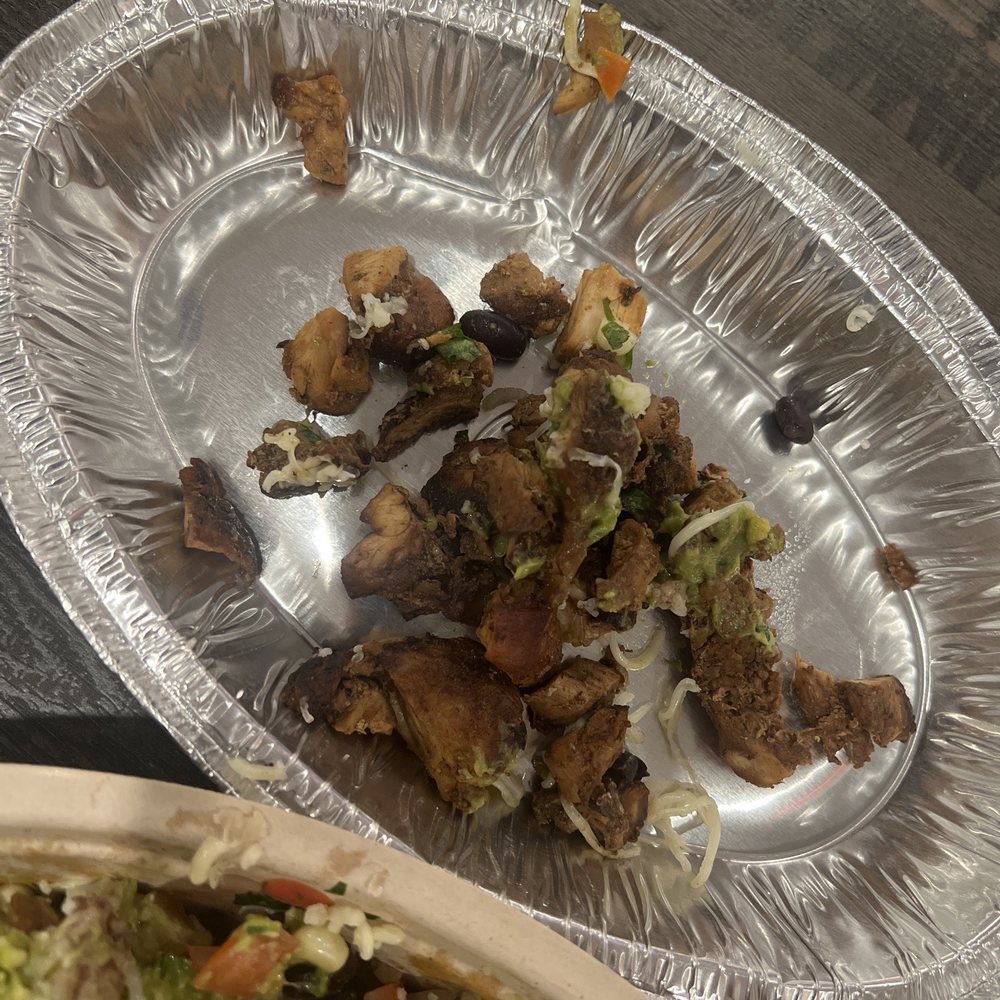 Chipotle Mexican Grill - The meat I had to pick out. - Fast Food Near Me - Athens, Alabama Chipotle Mexican Grill - The meat I had to pick out. - Fast Food Near Me - Athens, Alabama
