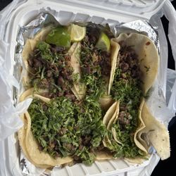 Taqueria La Hacienda - On top of the wait and lack of communication, the tacos themselves were disappointing, packed with cilantro and barely filled with steak
