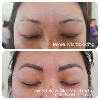 Microblading Brows 3d Eyebrows Tattoo Waxing Barber Salon