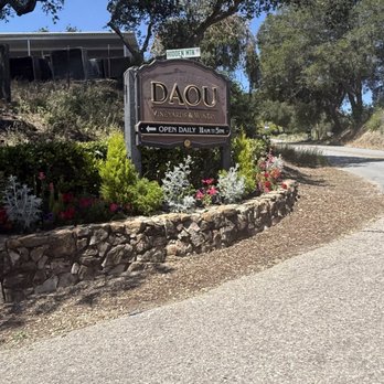 DAOU Vineyards - Drive up the hill to get to winery - Wineries Near Me - Paso Robles, California