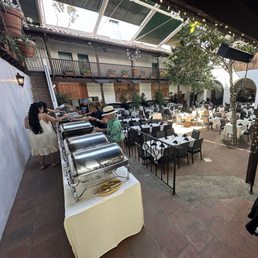 The taco buffet. The taco buffet.
